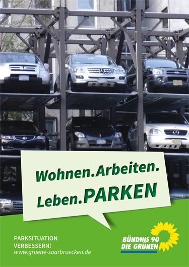 15. Mai 2014: Mit GRÜNEN Ideen einen Parkplatz finden