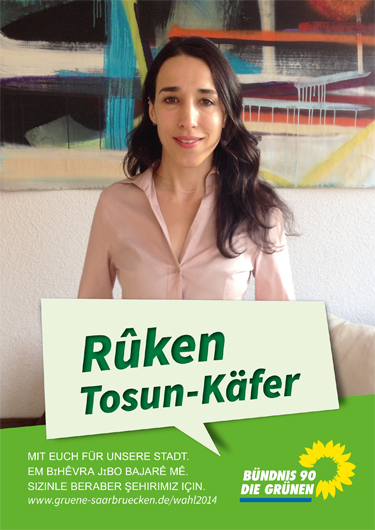 Rûken Tosun-Käfer: Mit Euch für unsere Stadt.